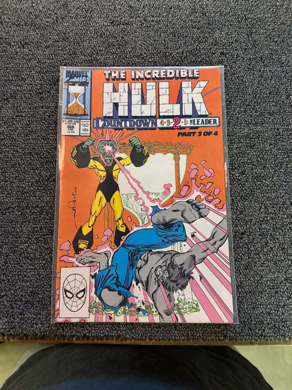Marvel Comics The Incredible Hulk #366 Countdown Part 3 of 4 Comic Book